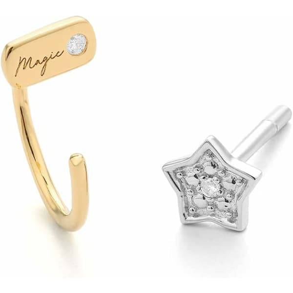 SECRECY E8221CDAWW900 - Earrings Dam (1,5CM)