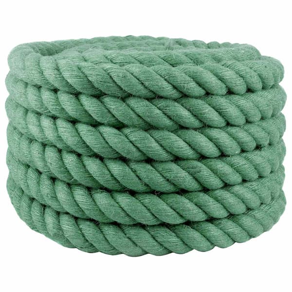 Juterep Grön 100% Tossa jute