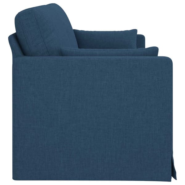 Soffa Blå 198 x 78 x 80 cm tyg