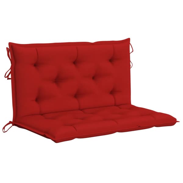 2-sits hammock med palmblad och dynor bambu 202 cm