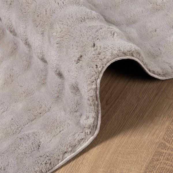 Områdesmattor Rektangulär SIROLO Sand 170 x 120 cm Polyester