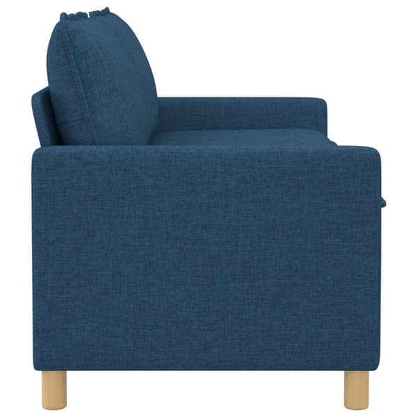 Soffa Blå Tyg