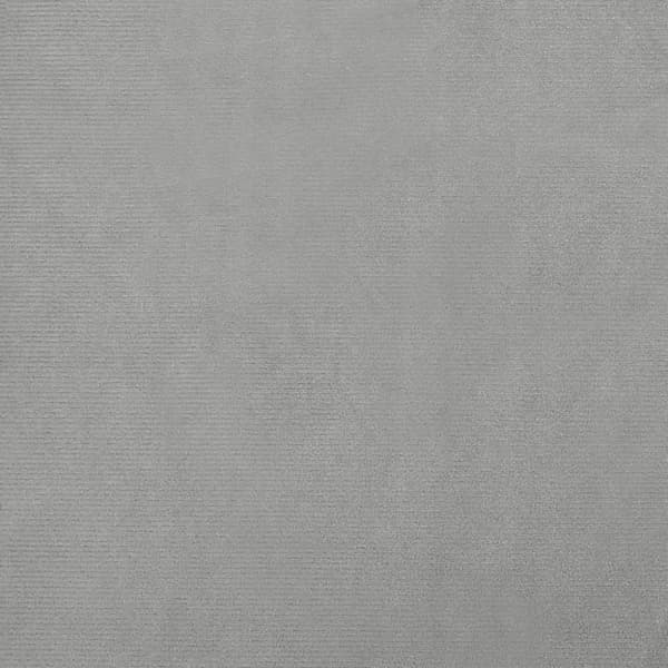 Hundbädd ljusgrå 70x45x33 cm sammet