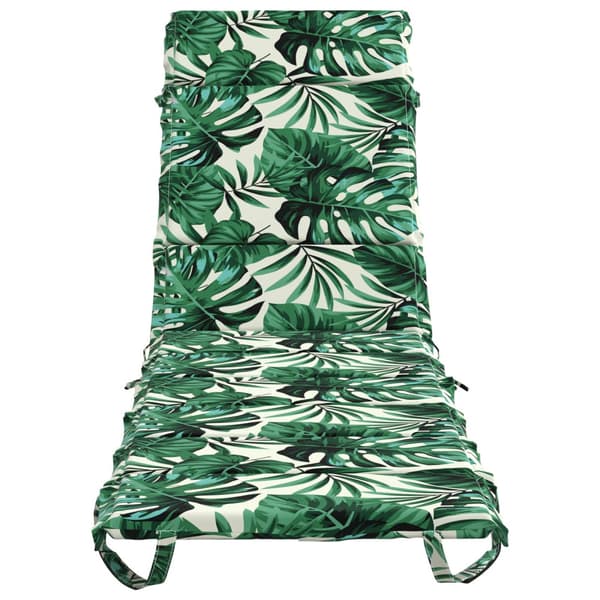 Solstol Kudde GEMERT 100% Polyester Bladmönster 200 x 50 x 3 cm
