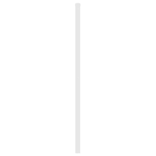 Ersättningsgavel metall vit 120 cm
