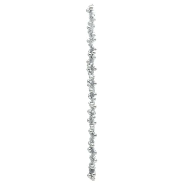 Julkulagirland Silver 186 cm Polystyren