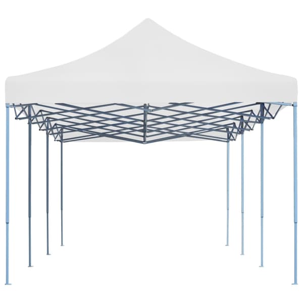 Pop-Up hopfällbart partytält 3x9 m vit