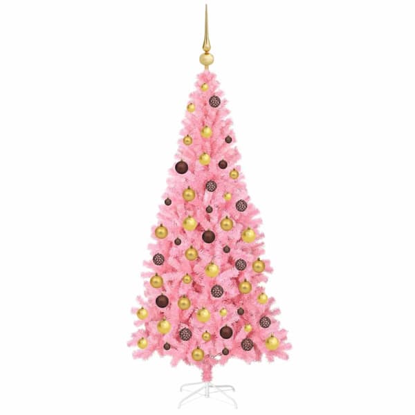 Julgran Rosa 180 cm PVC