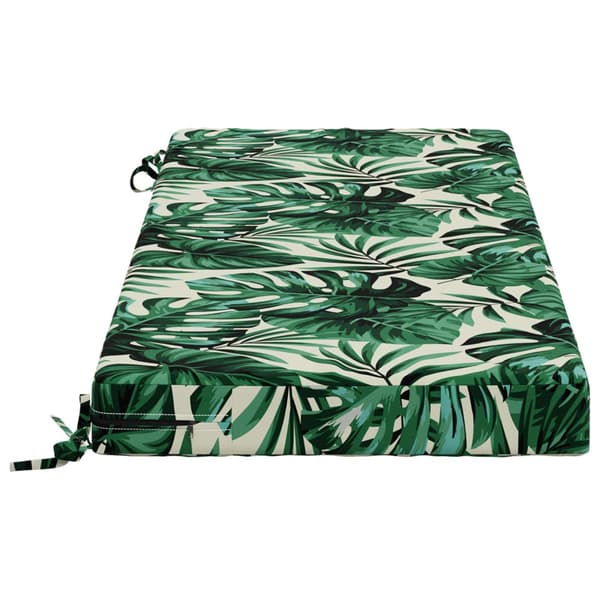 2-delade Bänk Kuddar SOEST 2 st 100% Polyester Bladmönster