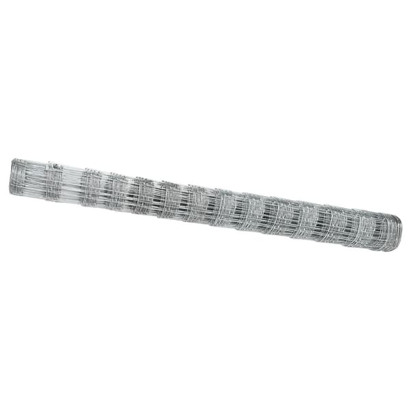 Stängsel för åker / äng Silver 50 x 1,4 m Galvaniserat stål