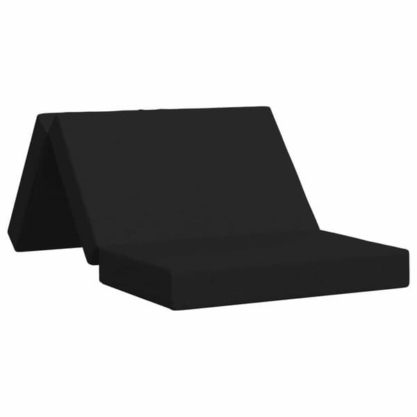 Fällbar Soffbed 80 x 67 x 45 cm Svart