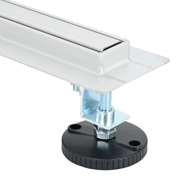 360° Duschavlopp med smal modell Silver 100 cm
