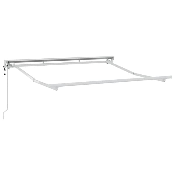 Markisram Justerbar Vit 2,5 x 2 m Stål