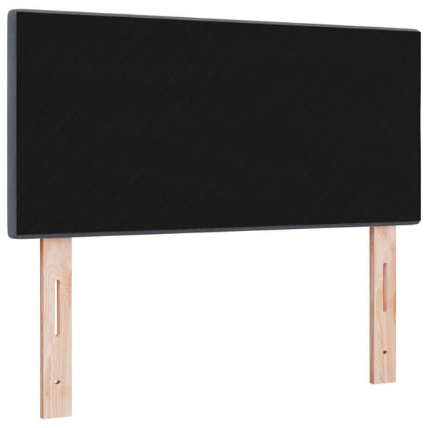Huvudgavel Mörkgrå 80 cm Sammet