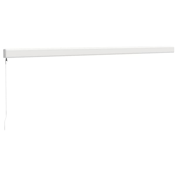 Markis infällbar antracit 5x3 m tyg&aluminium