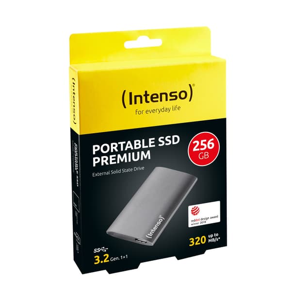 Intenso 256GB Premium Antracit