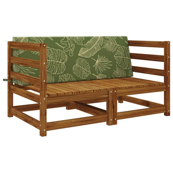 Ryggkudde SOEST 100% Polyester Blad-design 120 x 20 x 40 cm