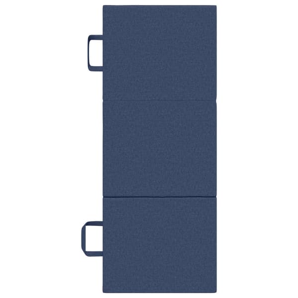 Fällbar Soffbed 75 x 63 x 45 cm Blå
