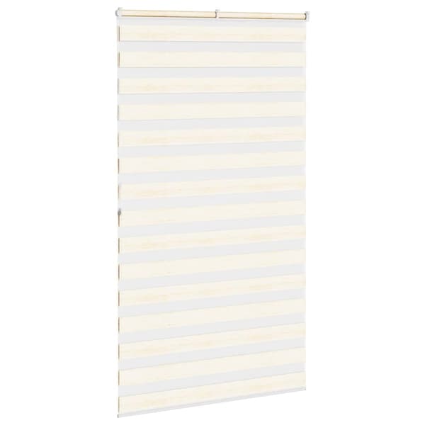 Rullgardin zebra 130x200 cm tyg bredd 125,9 cm polyester