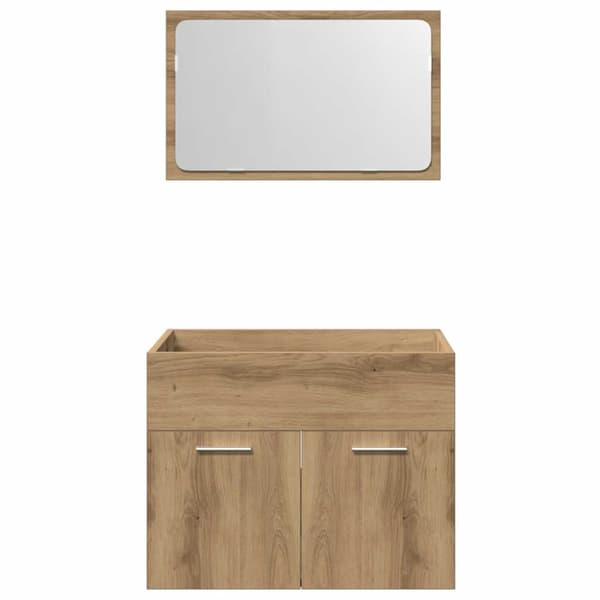 Badrumsmöbler set 2 delar artisan ek konstruerat trä