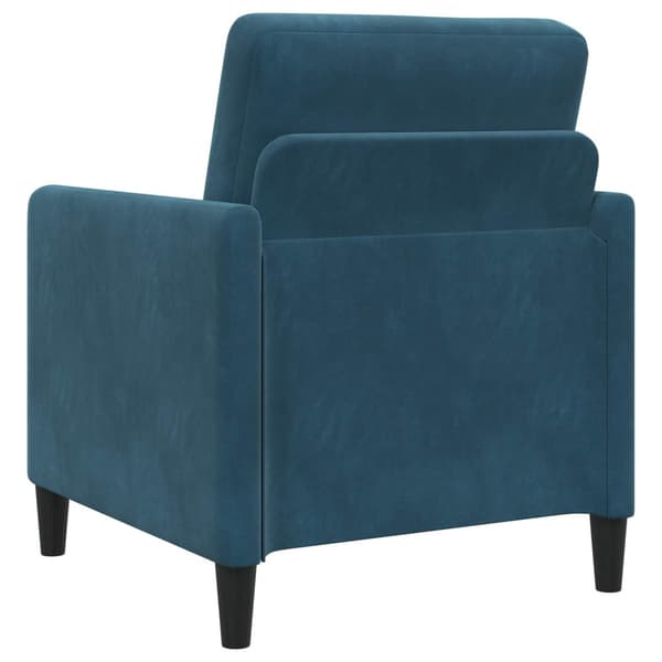 Soffa med förvaring Blå 72 x 78 x 87 cm Polyester