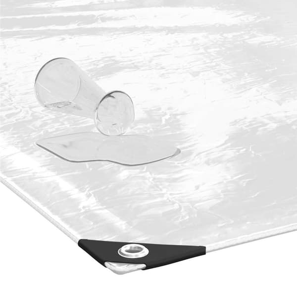 Växtskydd med öljetter 3x6 m PVC