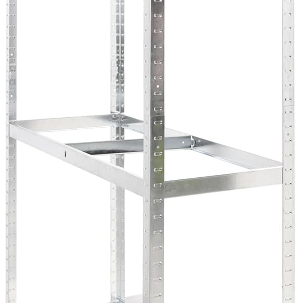 Däckställ 3 hyllplan silver 3 st 110x40x200 cm stål