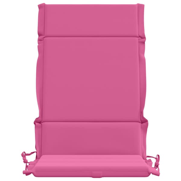 4-delade Höga Ryggstolsdynor GEMERT 4 st 100% Polyester Rosa