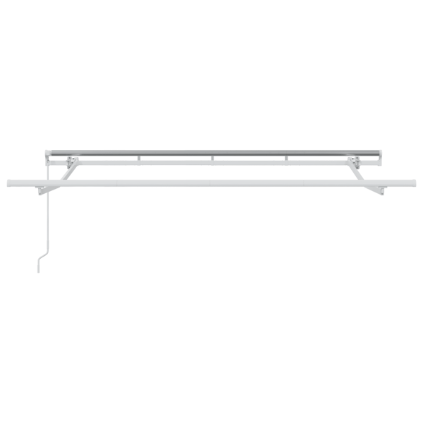 Utfällbar markis Beige 350 x 200 cm tyg