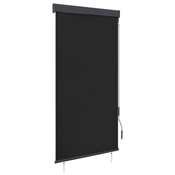 Rullgardin utomhus 80x250 cm antracit