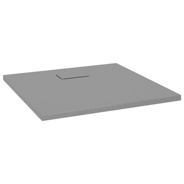 Duschkar SMC grå 90x90 cm