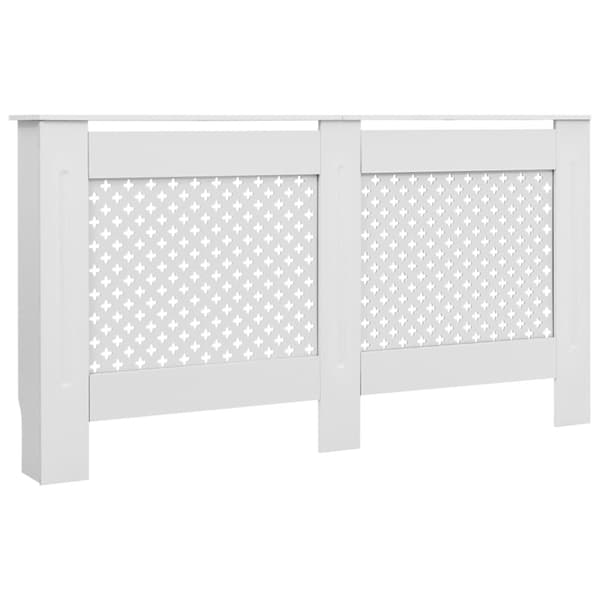 Elementskydd 2 st vit 152x19x81,5 cm MDF