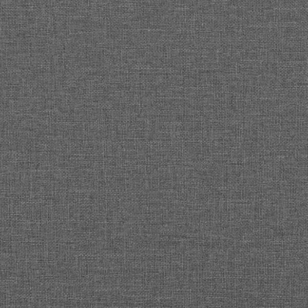 Soffa Mörkgrå 142 x 80 x 85 cm tyg