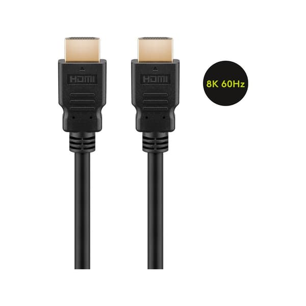 goobay HDMI-kabel med Ethernet - 3 m