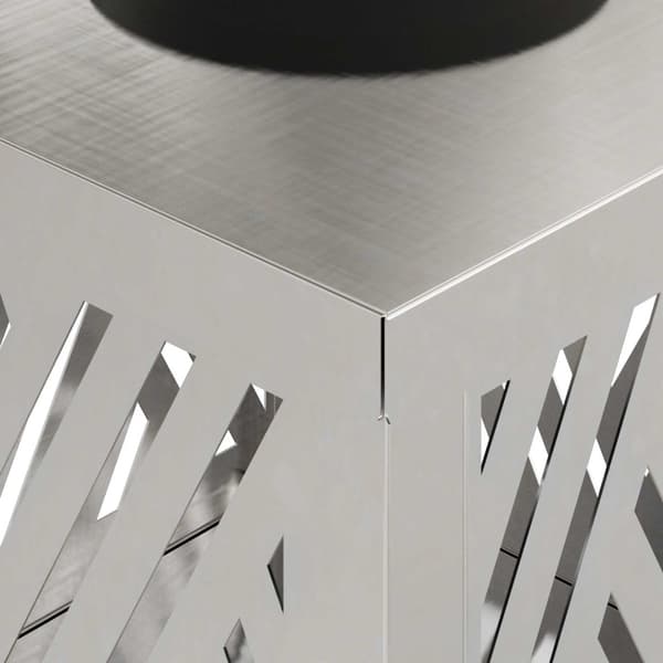 Solar LED Stig Ljus 2 pcs Silver Rostfritt stål