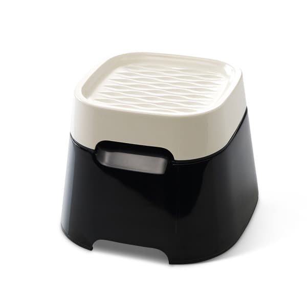 Matskål Ergo Cube Svart