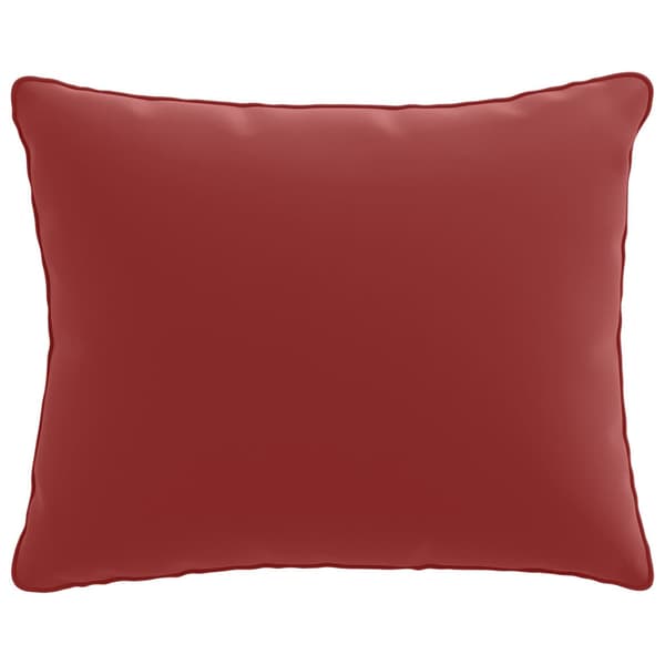 1-delad ryggkudde PUTTEN 100% Polyester Vinröd 60 x 40 x 15 cm