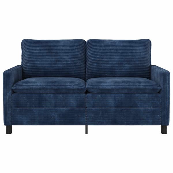 Soffa Mörkblå 156 x 81 x 87,5 cm Polyester