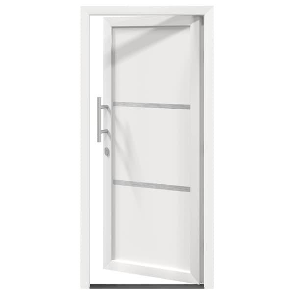 Framdörr Vit 88 x 200 cm PVC