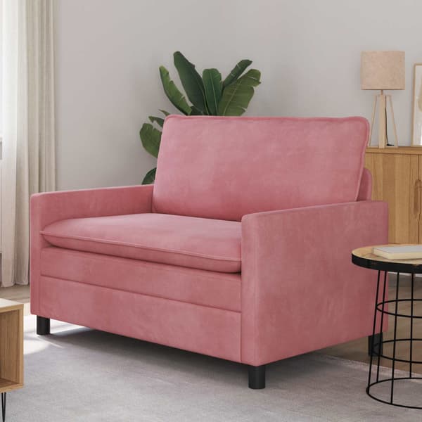 Soffa Rosa 126 x 81 x 87,5 cm Sammet