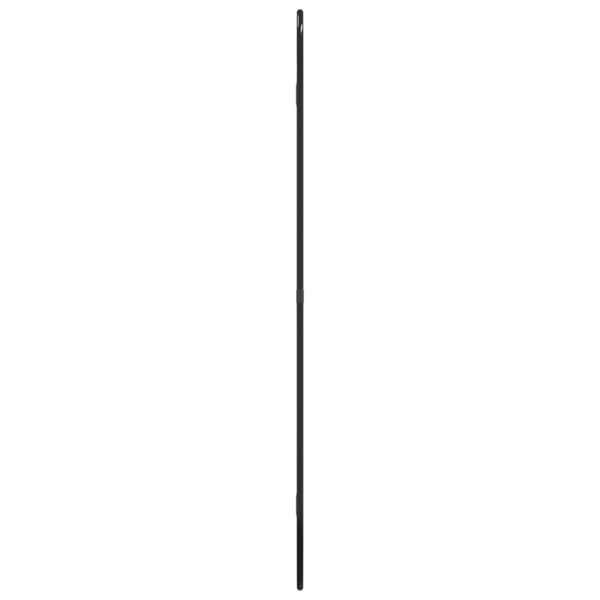 Väggspegel svart 70x45 cm