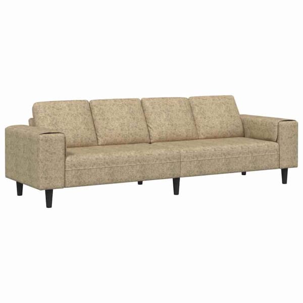 Vardagsrumsoffa Ljusgrå 250 x 77 x 76 cm