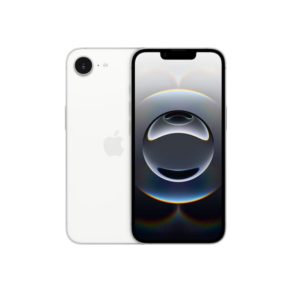 Apple iPhone 16e - vit - 5G smartphone - 128 GB - GSM