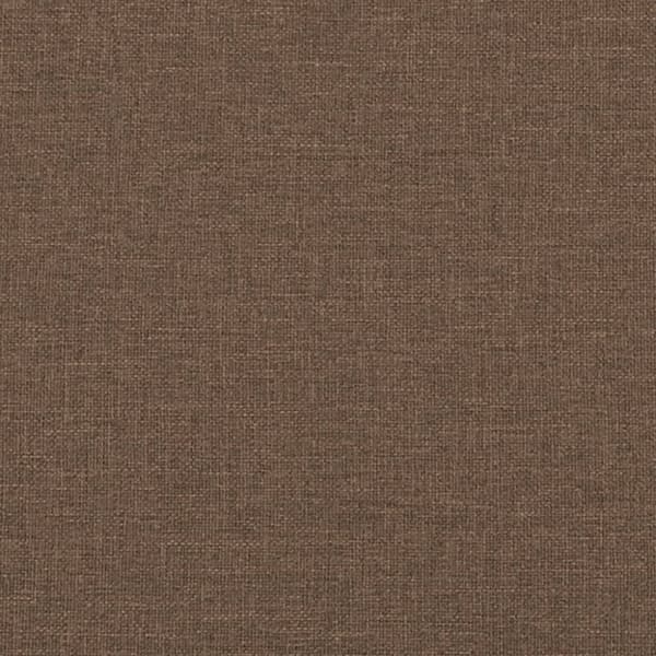 2-sitssoffa brun 120 cm tyg