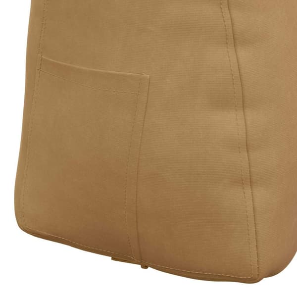 Ryggkudde Brun 45 x 24 x 50 cm Sammet