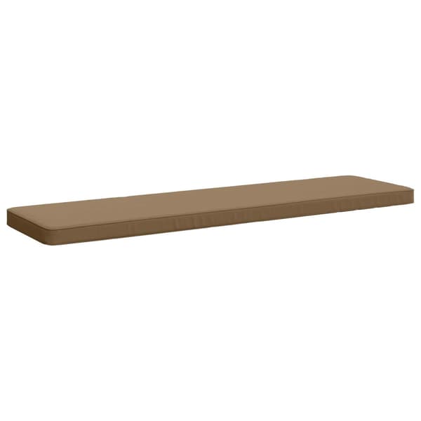 2-delade Bänk Kuddar VUGHT 2 st 100% Polyester Taupe
