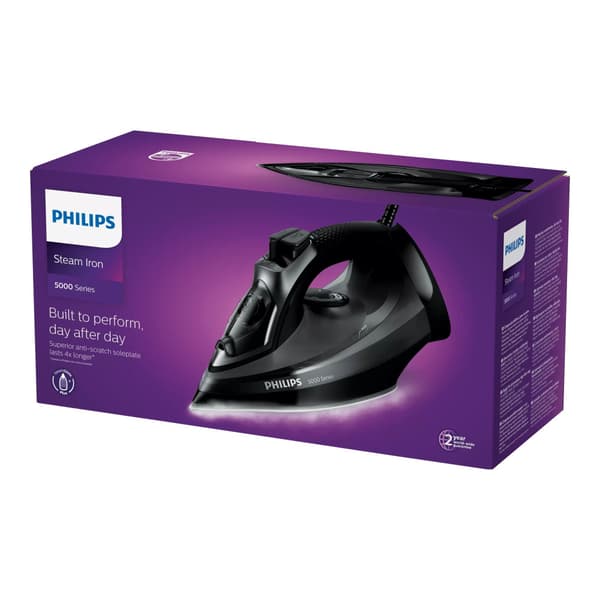 Philips 5000 series DST5040 - ångstrykjärn - sula SteamGlide Plus