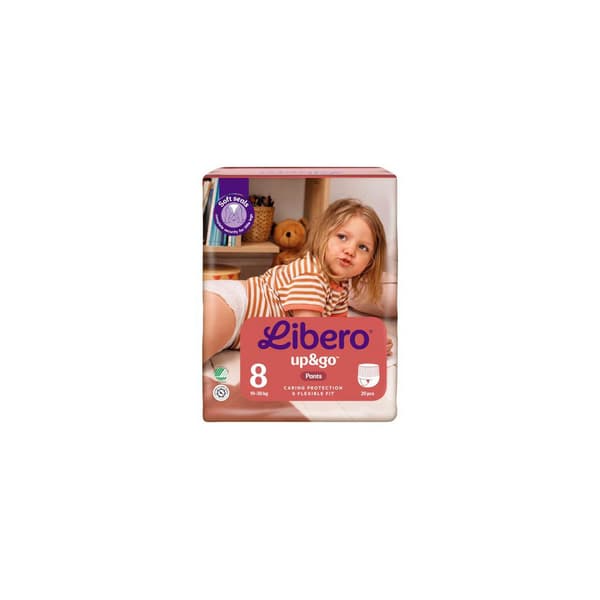 Blöja LIBERO Up&Go 8 S4 19-30kg 20/fp