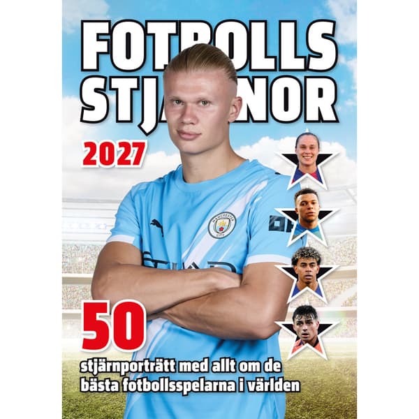 Fotbollsstjärnor 2027 (bok, kartonnage)