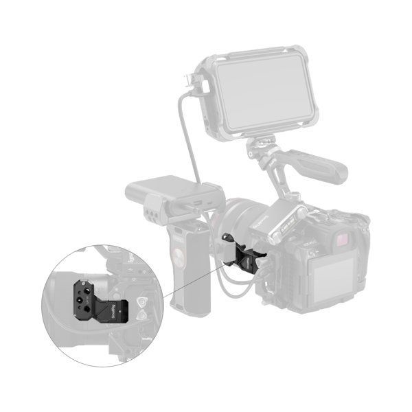 SmallRig 4458 Side Handle Extension Adapter Part with NATO Clamp